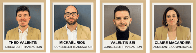 l'équipe de l'agence Agence des Sucs