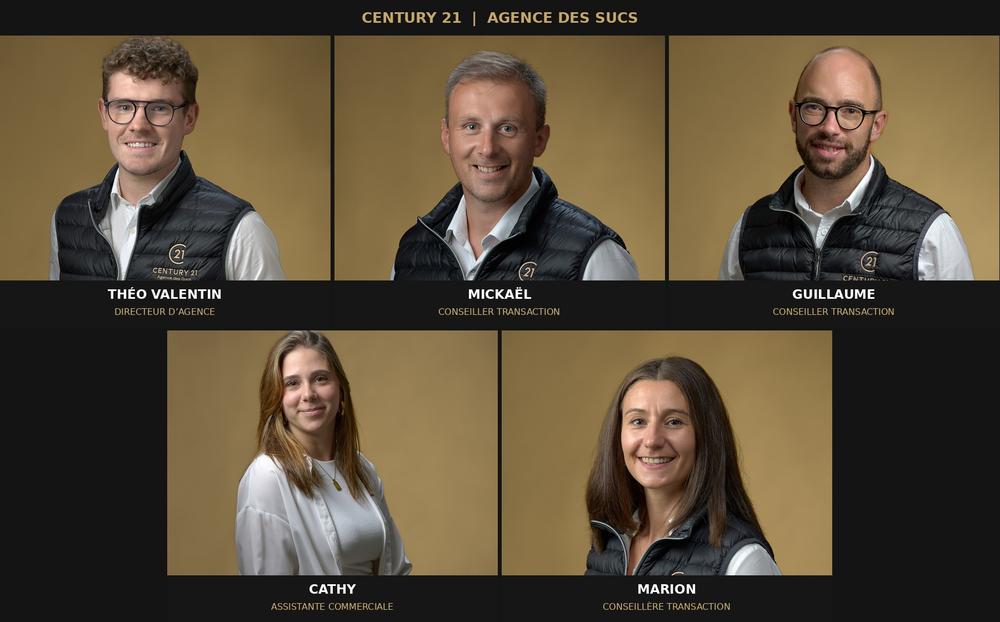 l'équipe de l'agence Agence des Sucs