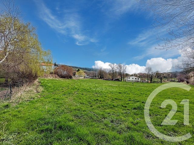 terrain à vendre - 1793.0 m2 - RETOURNAC - 43 - AUVERGNE - Century 21 Agence Des Sucs