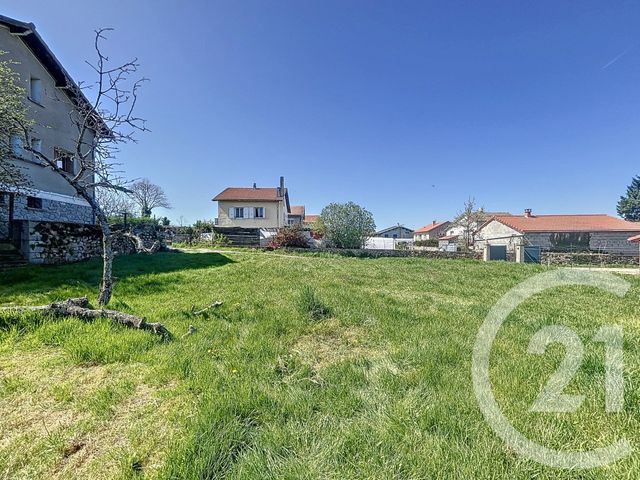 Afficher la photo en grand terrain à vendre - 445.0 m2 - ST MAURICE DE LIGNON - 43 - AUVERGNE - Century 21 Agence Des Sucs