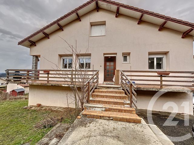 maison à vendre - 4 pièces - 81.38 m2 - YSSINGEAUX - 43 - AUVERGNE - Century 21 Agence Des Sucs