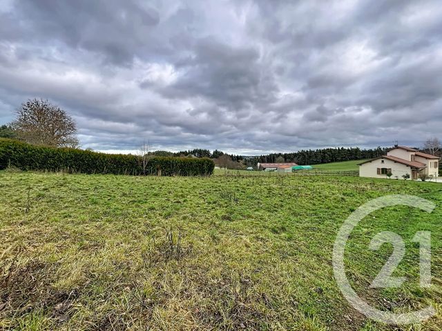 terrain à vendre - 1480.0 m2 - GRAZAC - 43 - AUVERGNE - Century 21 Agence Des Sucs