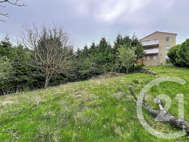 terrain à vendre - 1158.0 m2 - MONISTROL SUR LOIRE - 43 - AUVERGNE - Century 21 Agence Des Sucs